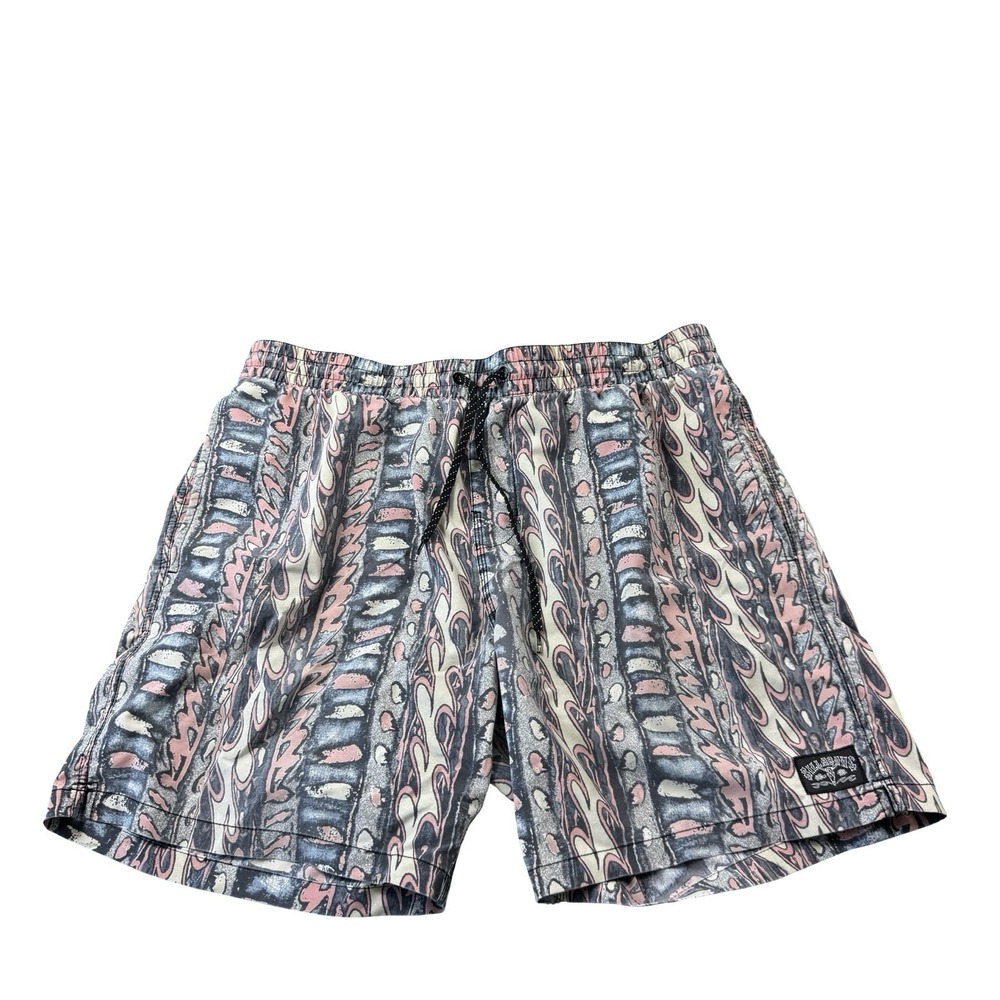 Billabong X OGGY! Aztec Multicolor Mens Unlined Athletic Shorts XL 24A22501